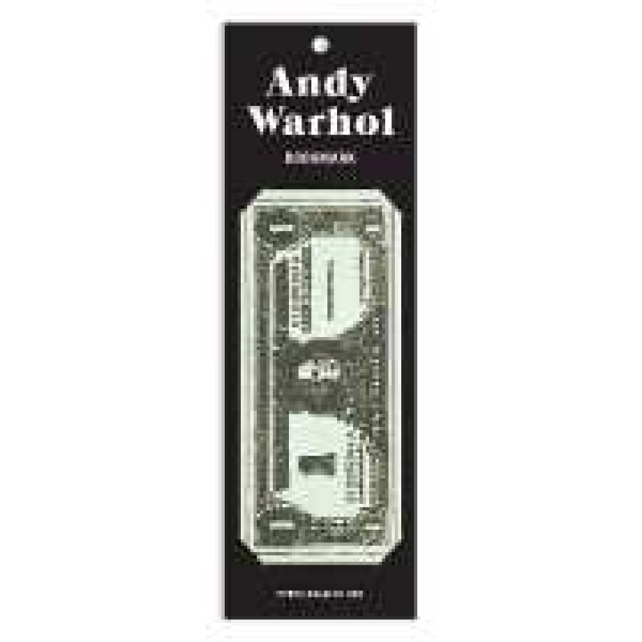 Warhol Dollar Bill Shaped Bookmark