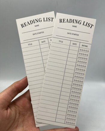 Reading List Bookmark